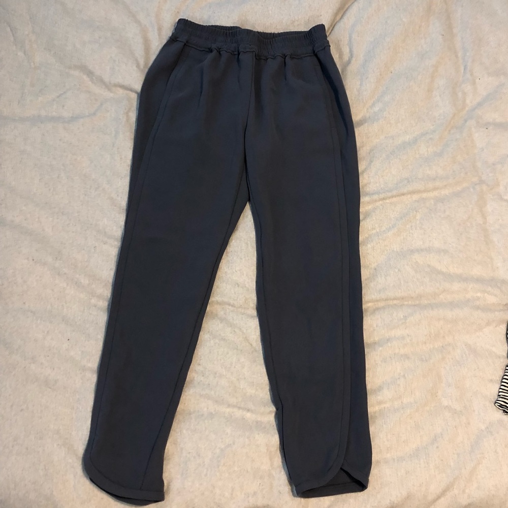 j crew pants blueish grey